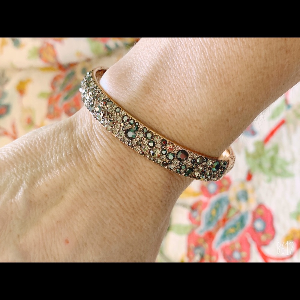 NWOT Glitzy Rose Gold Bangle FOSSIL